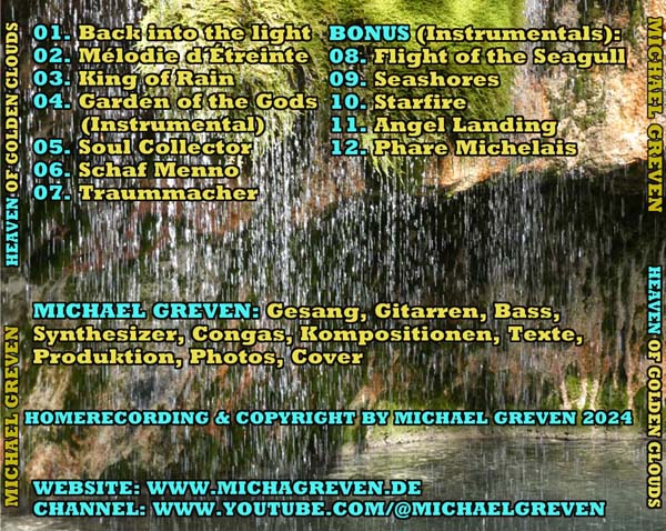 Cover Hinten CD Heaven Of Golden Clouds
